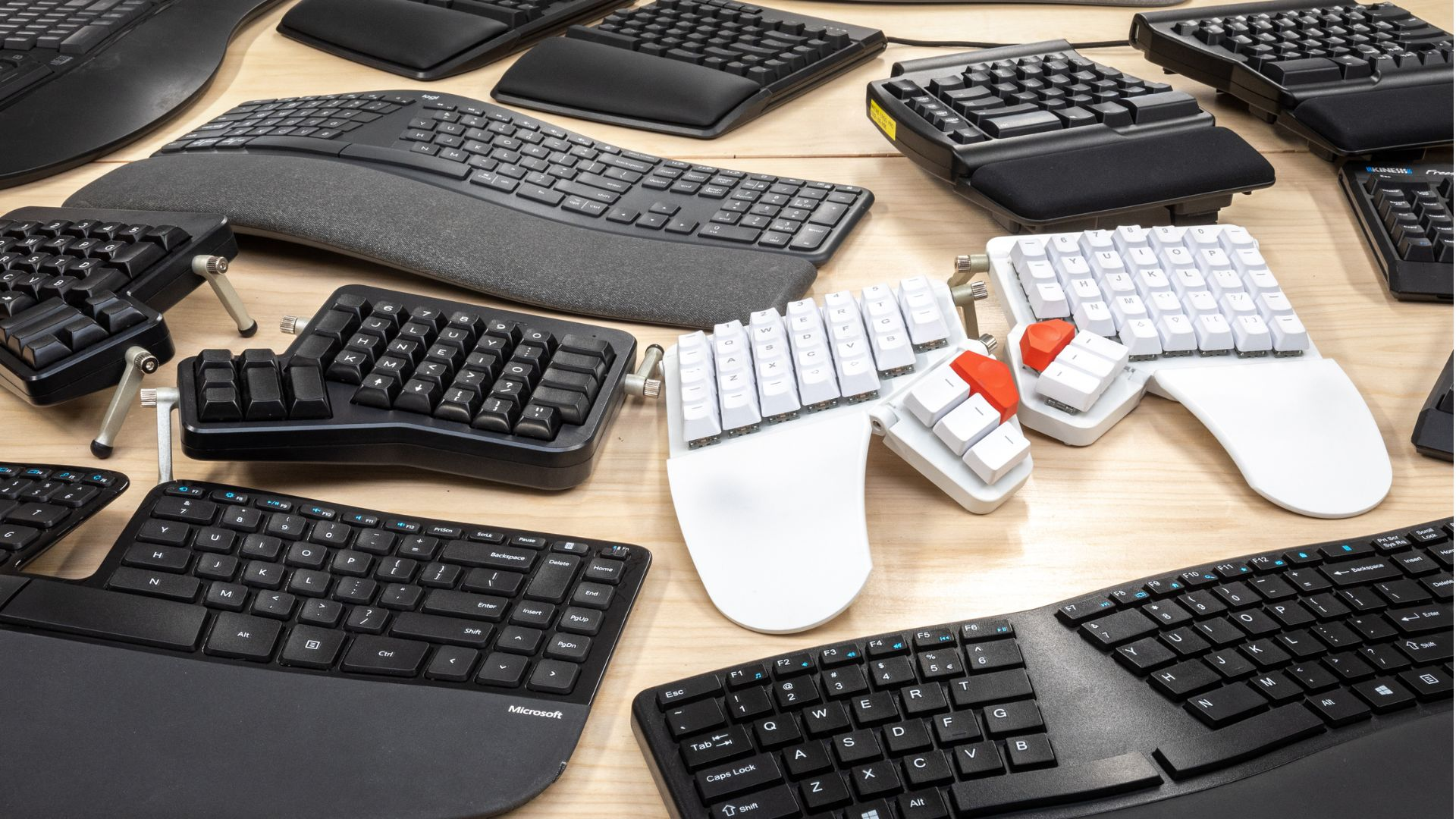 teclados ergonômicos